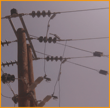 خطوط إمداد كهربائية